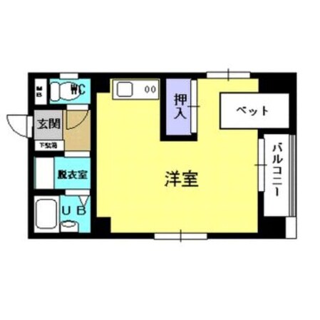 セジュール新屋敷の物件間取画像